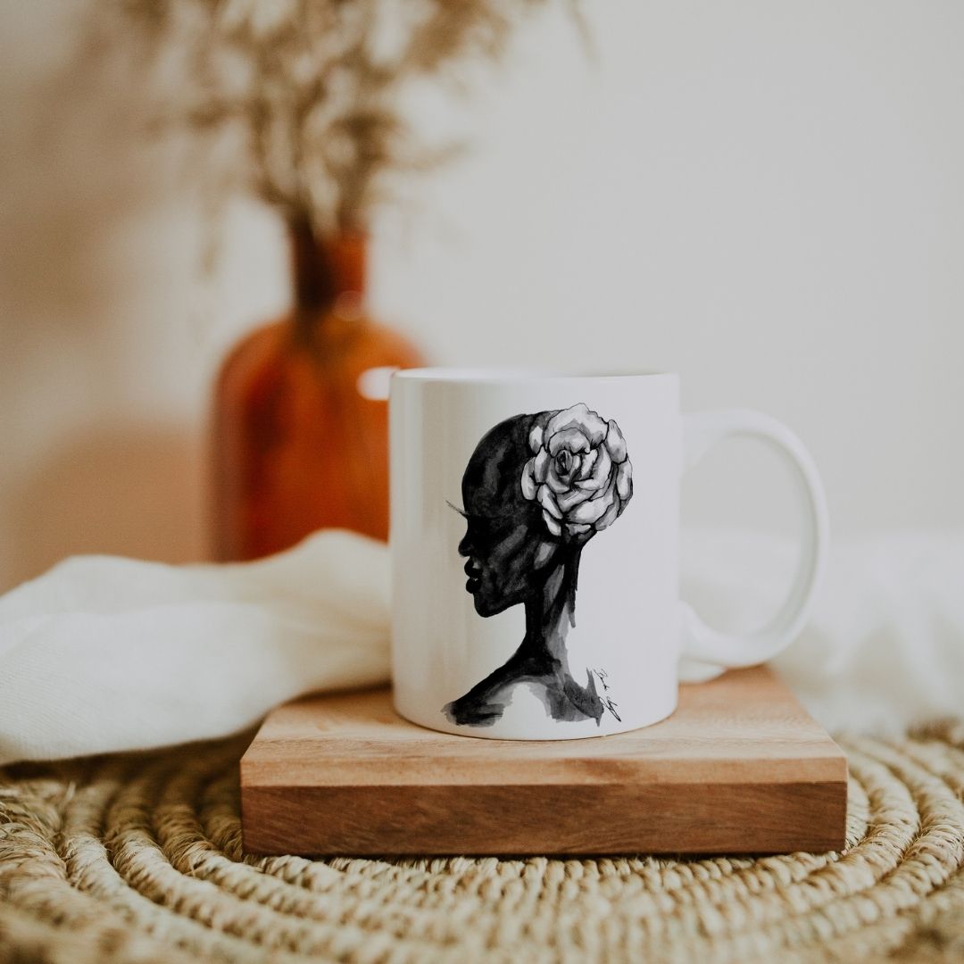 Ceramic Coffee Mugs - Brooke Ashley Collection 