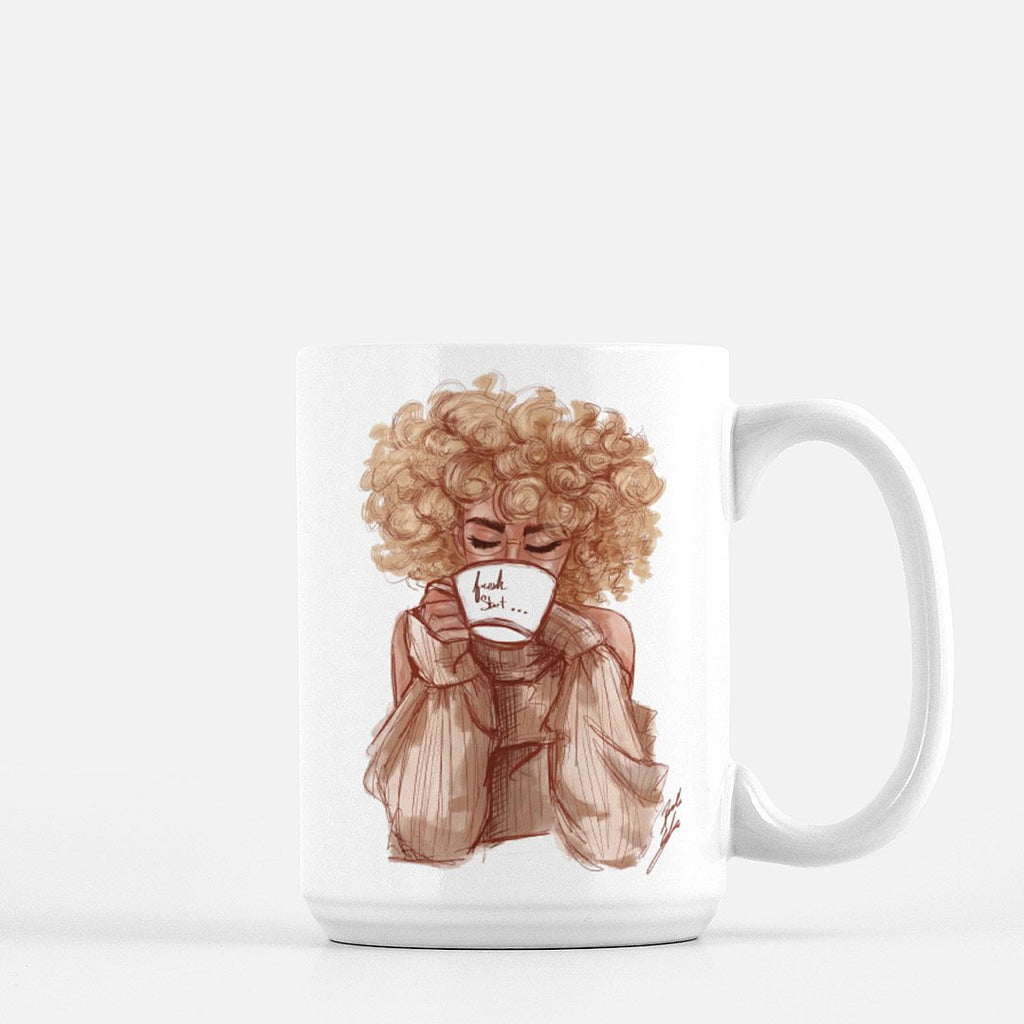 "A Fresh Start" Coffee Mug - Brooke Ashley Collection 