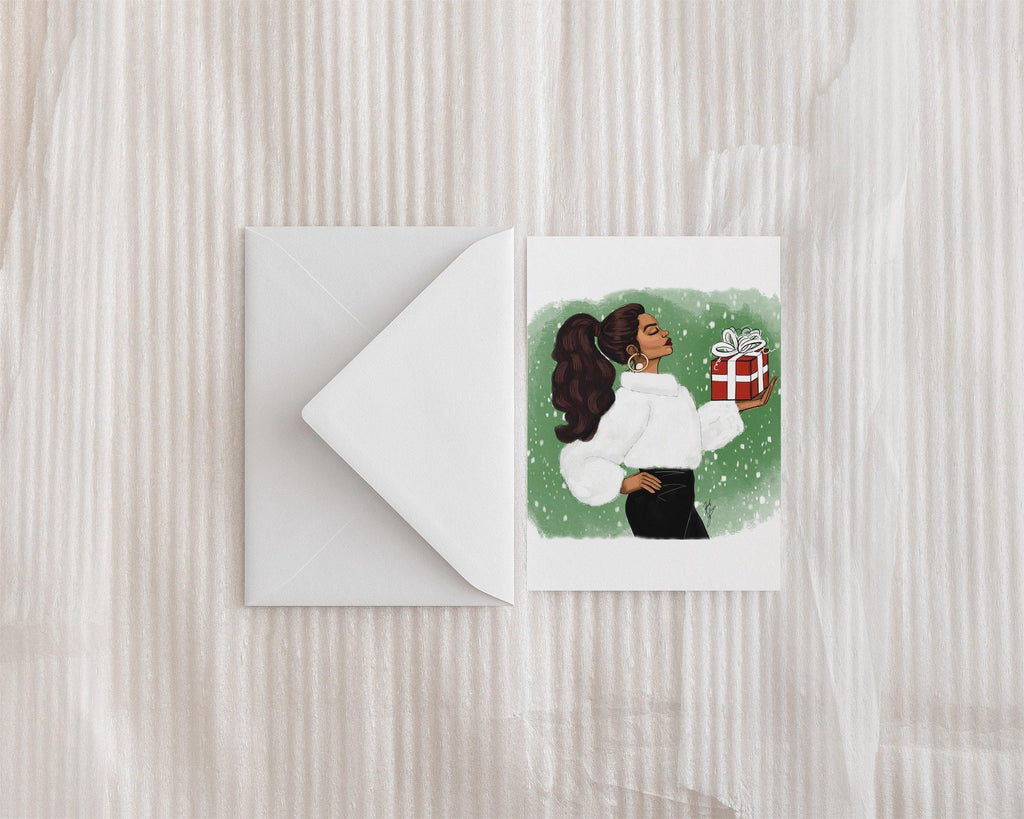 "The Gift of Giving" Holiday Greeting Card - Brooke Ashley Collection 