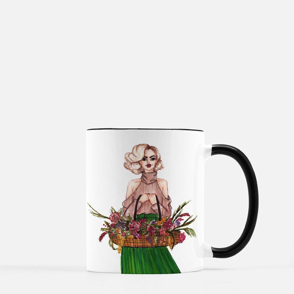 brooke-ashley-collection-bac-art-studio - "Fall Harvest" Coffee Mug -  - Brooke Ashley Collection BAC Art Studio