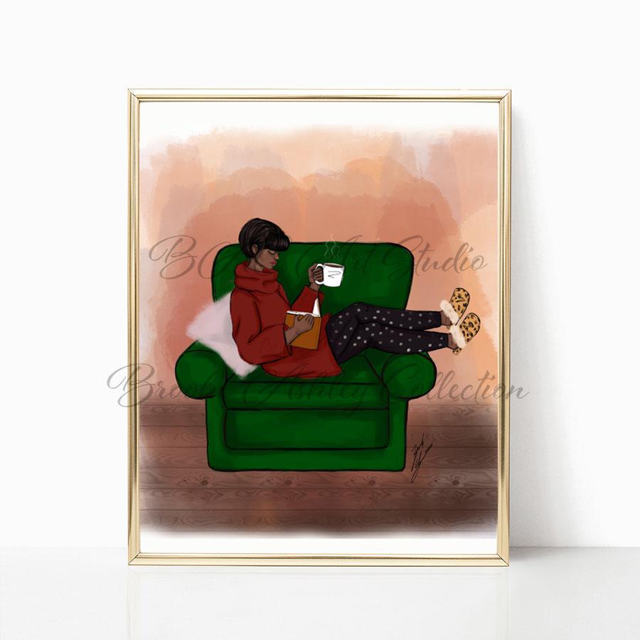 "Comfort of Home" Art Print - Brooke Ashley Collection 