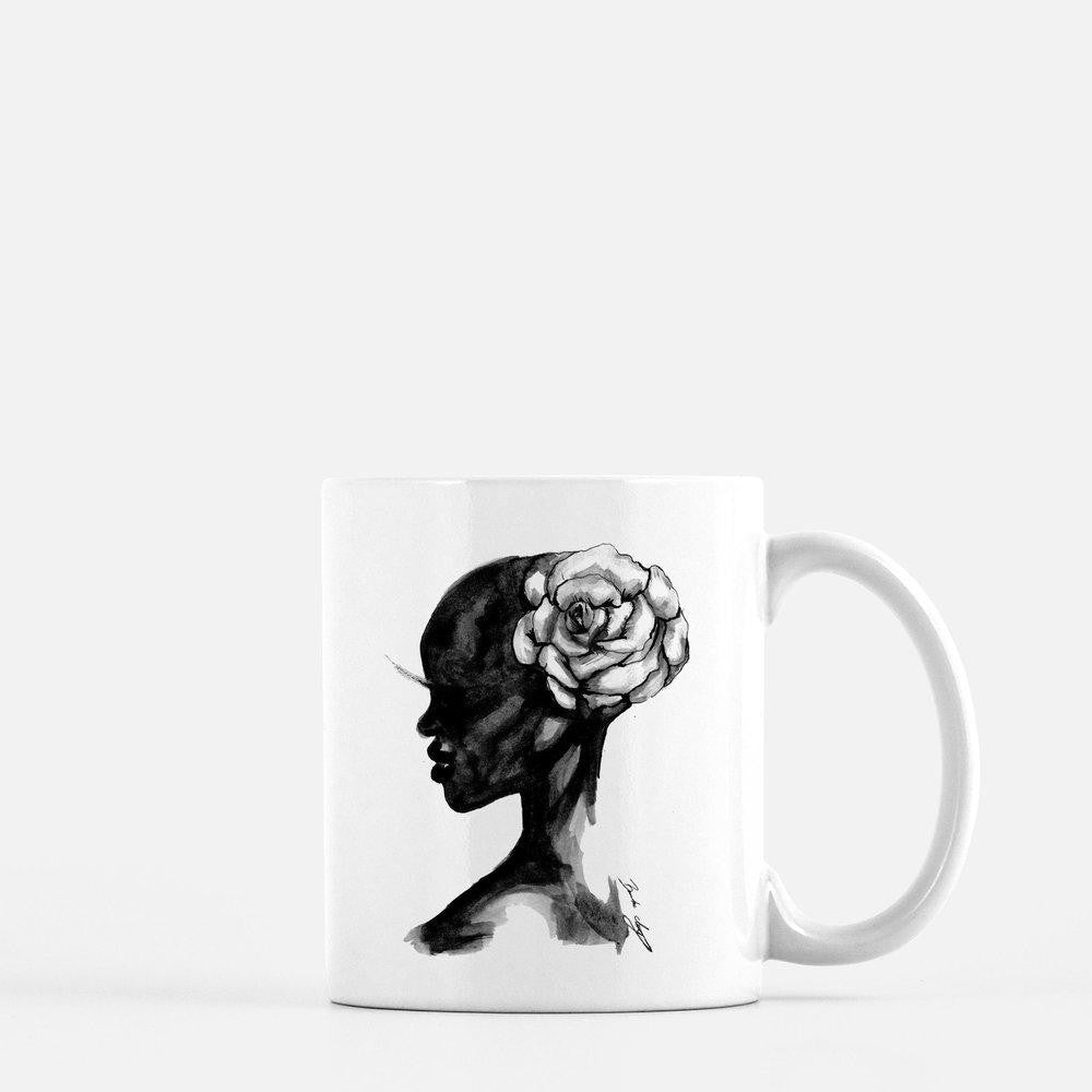 brooke-ashley-collection-bac-art-studio - "Wild Flower" Coffee Mug -  - Brooke Ashley Collection BAC Art Studio