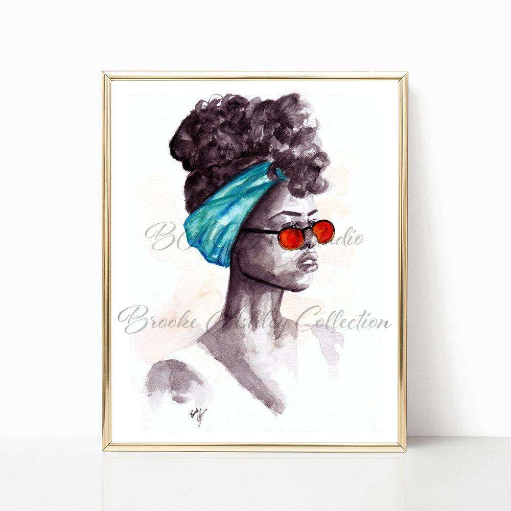 brooke-ashley-collection-bac-art-studio - "Shades" Art Print -  - Brooke Ashley Collection BAC Art Studio