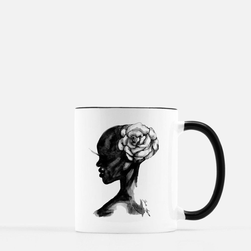 brooke-ashley-collection-bac-art-studio - "Wild Flower" Coffee Mug -  - Brooke Ashley Collection BAC Art Studio