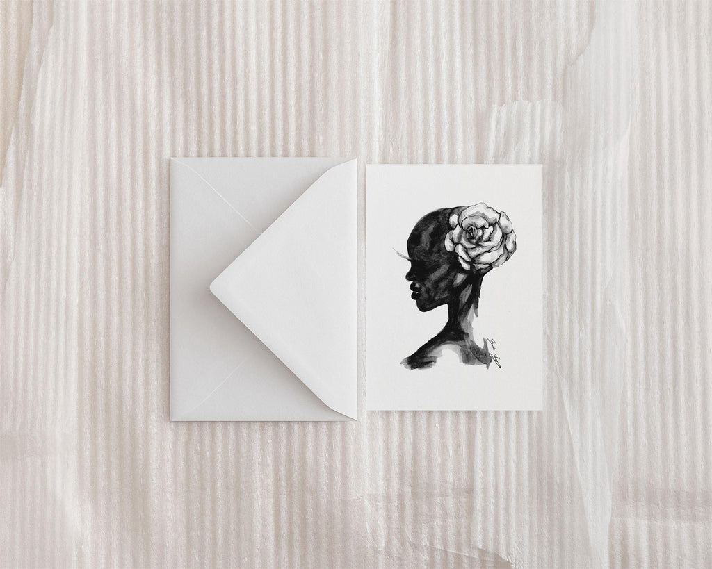 "Wild Flower" Greeting Card - Brooke Ashley Collection 
